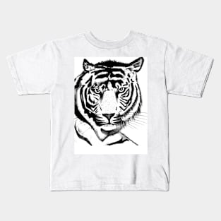 Tiger sketch Kids T-Shirt